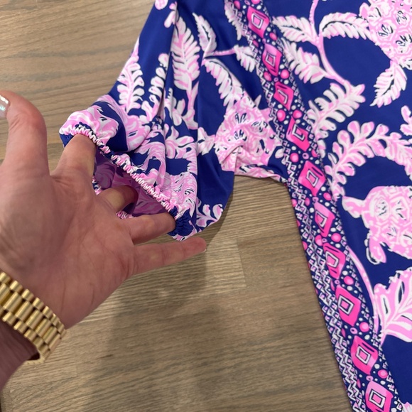 Lilly Pulitzer Silva Maxi in the "Galaxy Blue What The Shell"  size 2 - Picture 4 of 9